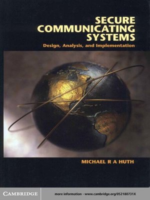 cover image of Secure Communicating Systems